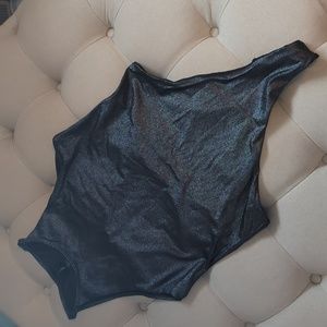 Victoria's Secret Sport shimmer bodysuit large
